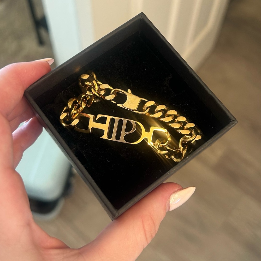 Taylor Swift TTPD Gold Bracelet
